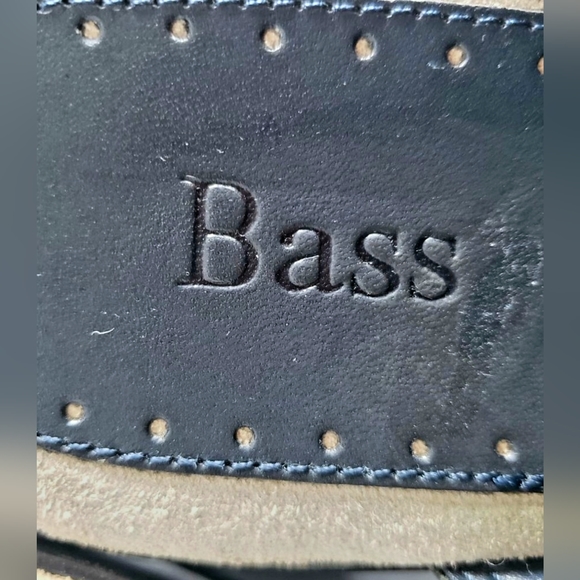 BOGO FREE Bass Leona Black Leather Slip on Mule / Clogs with Buckle size 10 - Picture 6 of 6